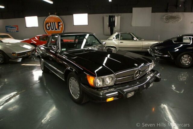 exceptional condition, low miles, black/black, investment grade classic!!