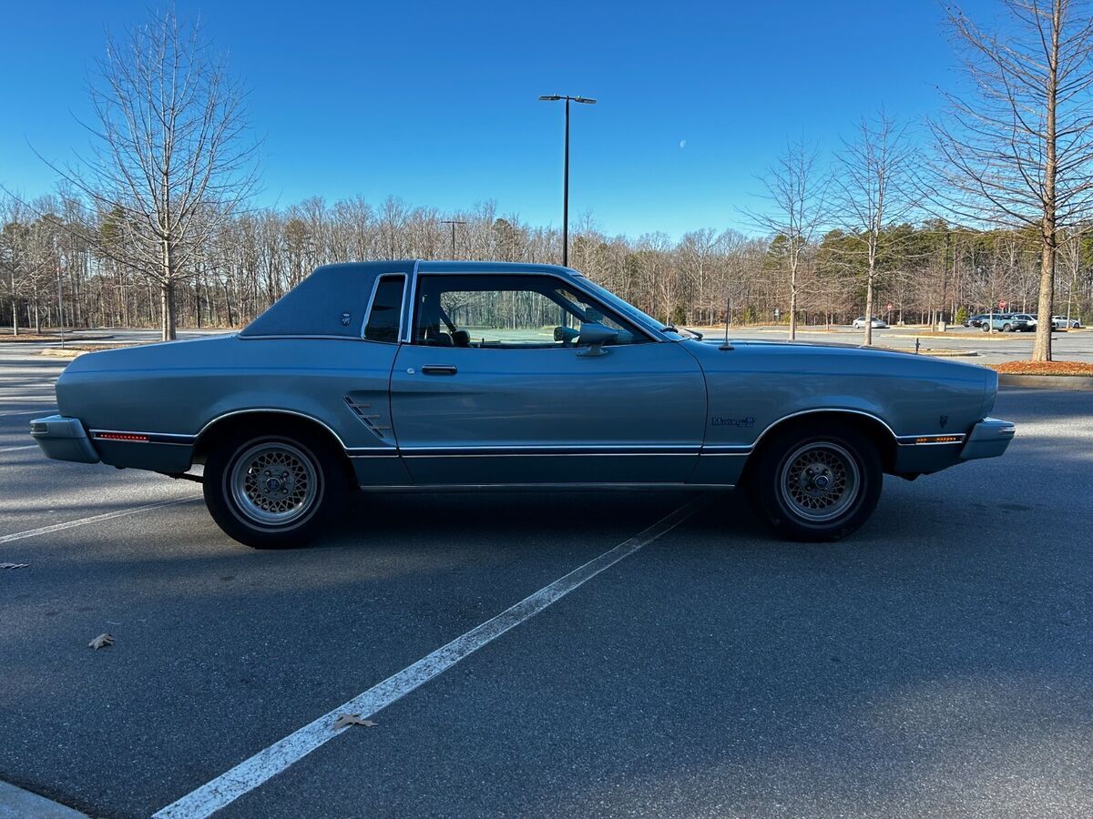 1976 ford mustang ii ghia silver blue - excellent; very low miles!!
