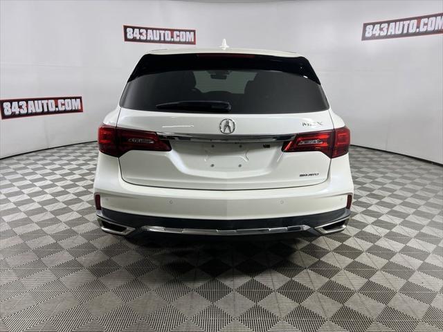 2019 acura mdx 3.5l w/technology & entertainment pkgs