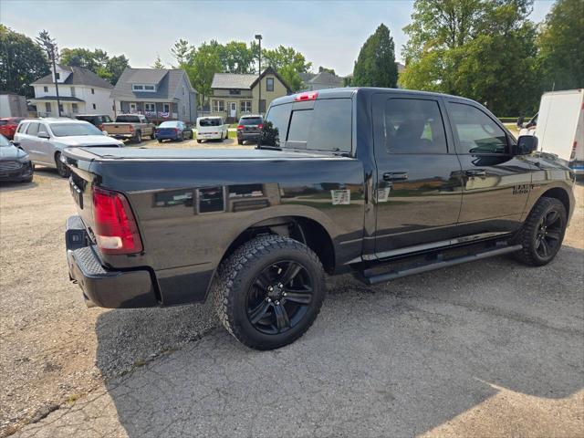 2017 ram 1500 night 4x4 4dr crew cab 5.5 ft. sb pickup