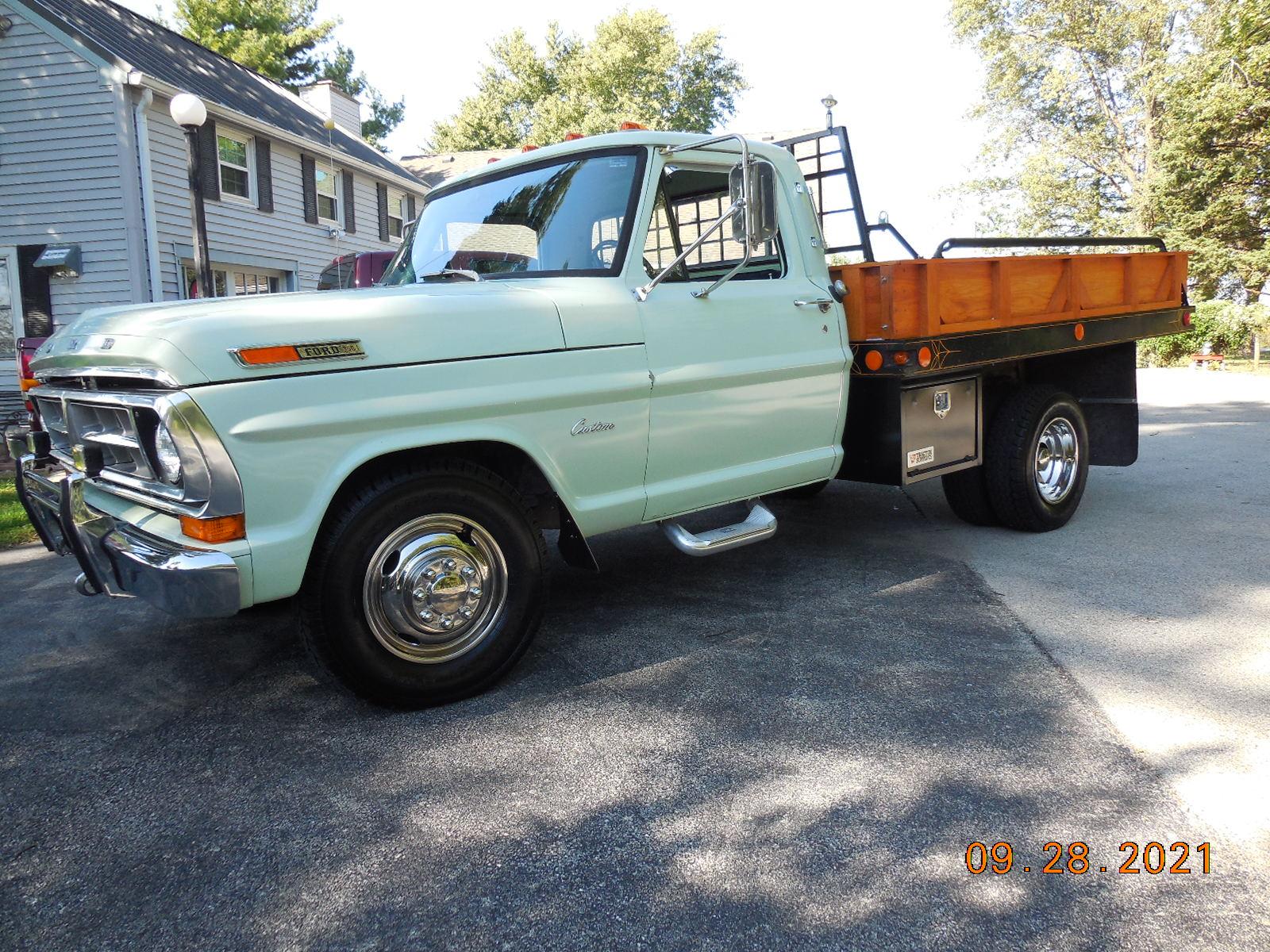1971 ford f-350 dump truck 4-speed