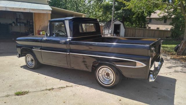 1960 chevrolet apache c10 barn find hot rat rod patina ice cold a/c shop truck