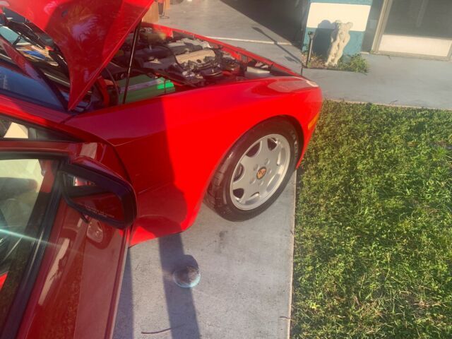 1989 mint guard red porsche 944 s2