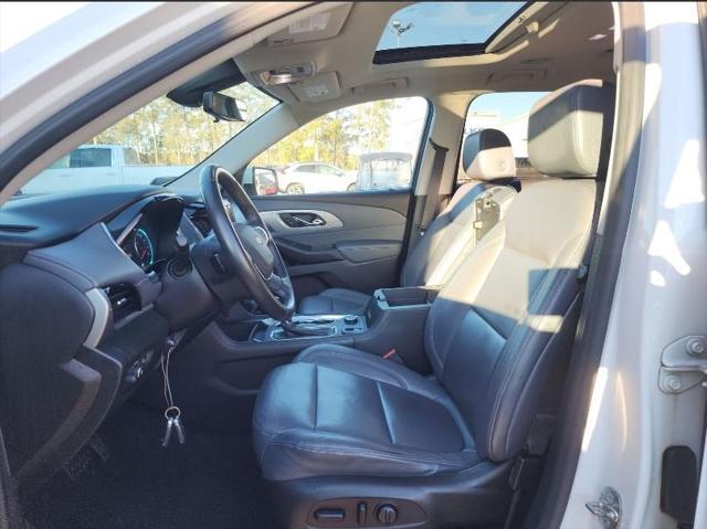 2018 chevrolet traverse lt leather