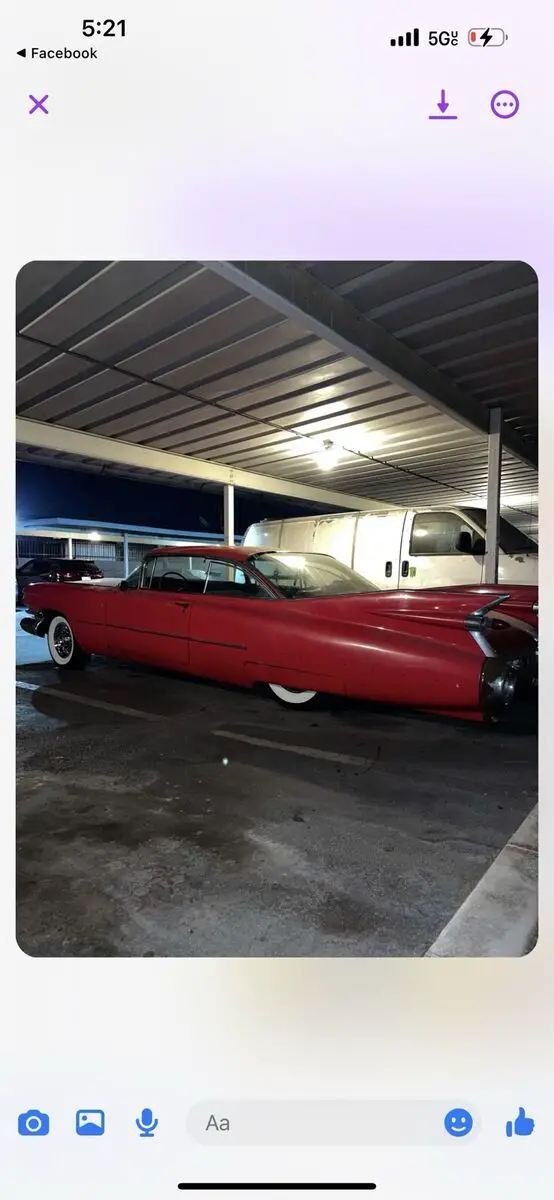 1959 cadillac deville coupe coupe red coupe deville