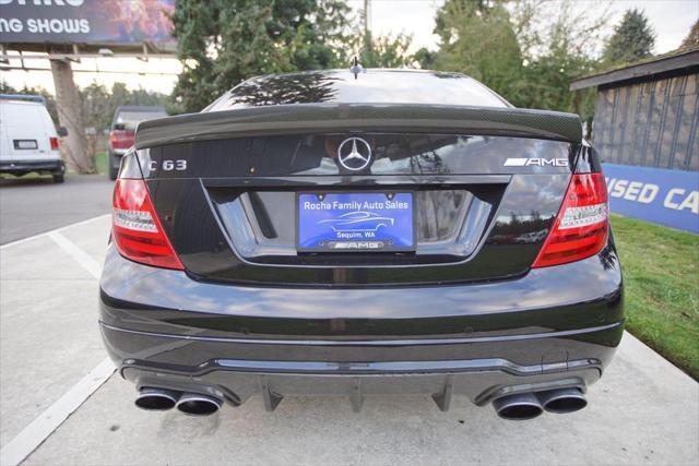 2012 mercedes-benz c-class c 63 amg black series coupe 2d