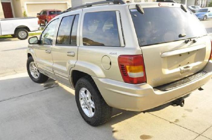 1999 gold jeep grand cherokee limited in auburndale, fl