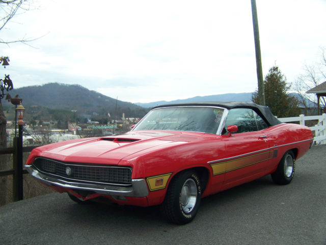 1970 ford torino convertiable 351 cleveland big block matching numbers