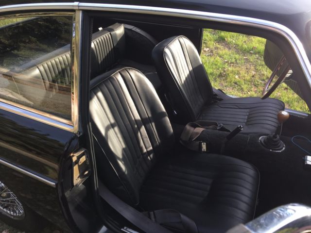 1970 mgb gt black on black
