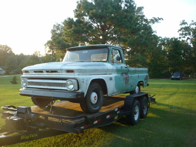 farm fresh arkansas classic! c10 short bed fleetside with small rear window!