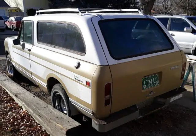 1976 international scout traveler rallye 4 speed, v-8, 4wd, dual exhaust