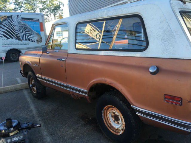 1971 chevrolet k5 4x4 cst 37k original miles 4 speed a/c barn find