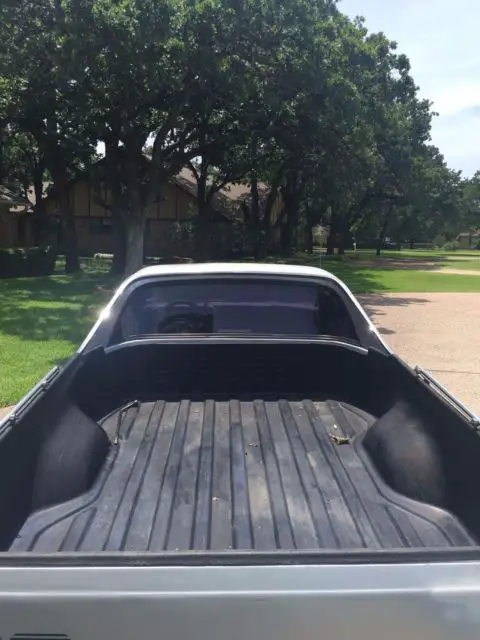 el camino ss silver with black accent - genuine choo choo