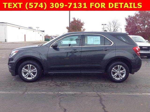 used 2017 chevrolet equinox fwd ls mishawaka, in 46545 for sale in mishawaka, indiana