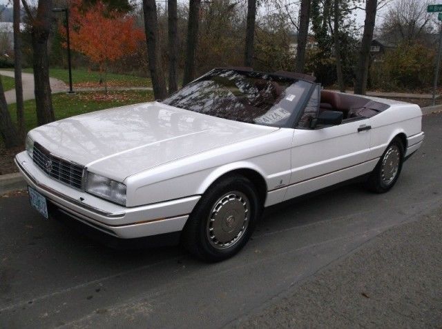 1992 cadillac allante coupe convertible hardtop pe