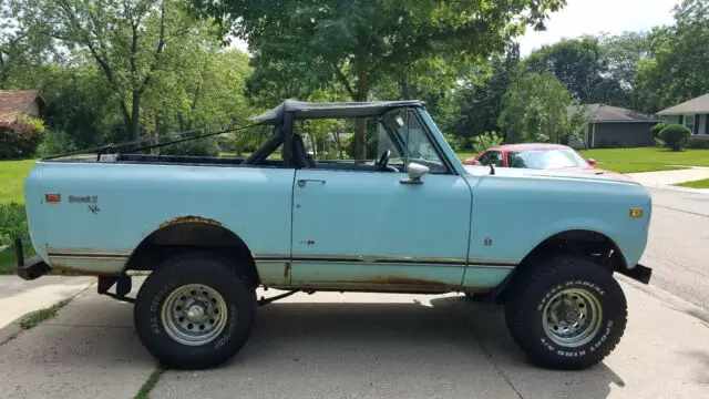 1975 scout 2 4x4 truck convertible
