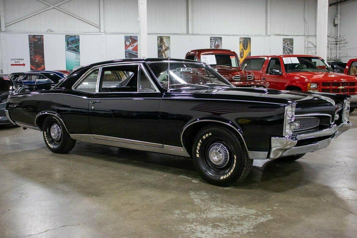 1967 pontiac gto 50603 miles starlight black 400ci v8 4speed manual