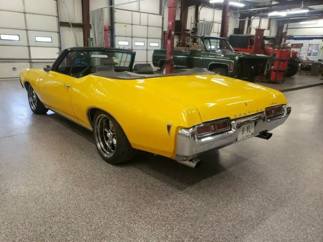 1969 pontiac lemans convertible kaufman racing 428 & gear vendors overdrive gto