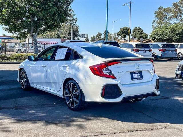 2018 honda civic si