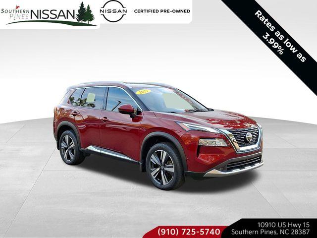 2021 nissan rogue platinum