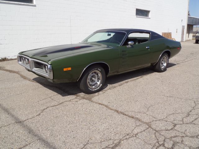 1972 dodge charger rallye - rare 440, 4-speed, trac pac