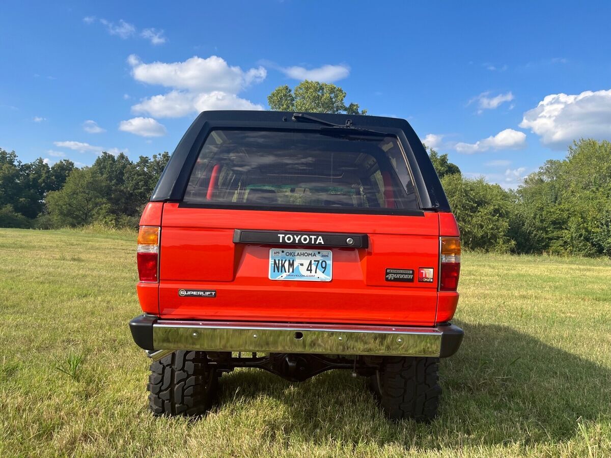 1984 toyota 4runner suv orange 4wd manual rn60