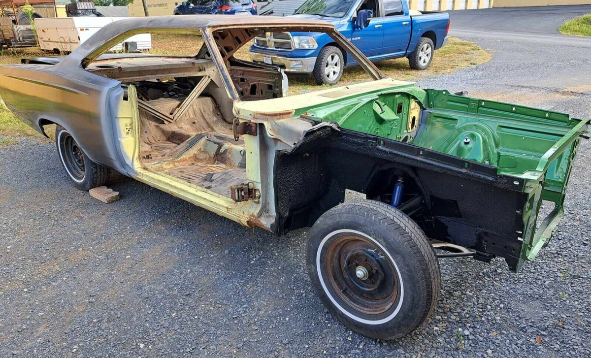 1968 plymouth satellite solid nevada shell with parts