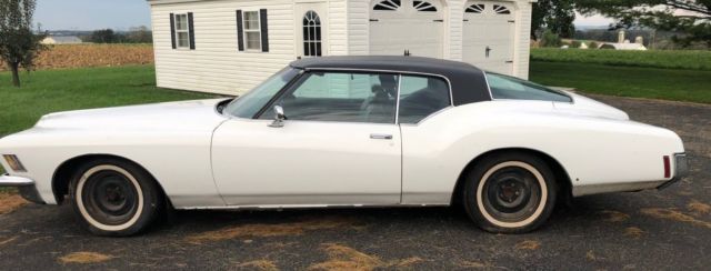 1971 buick riviera boat tail project original 455 engine & trans