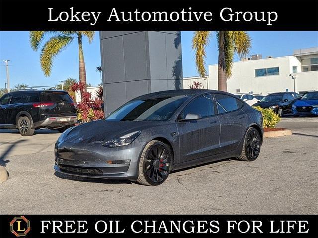 2022 tesla model 3 performance