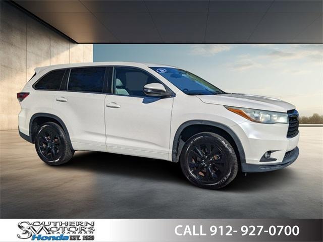 2016 toyota highlander le