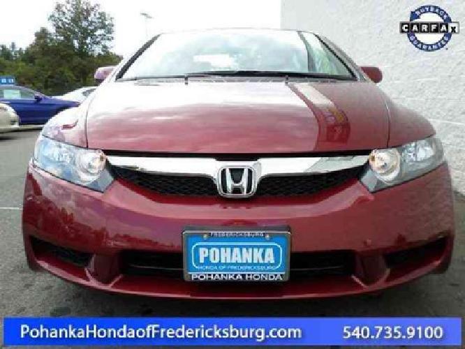 2010 honda civic sdn lx in fredericksburg, va