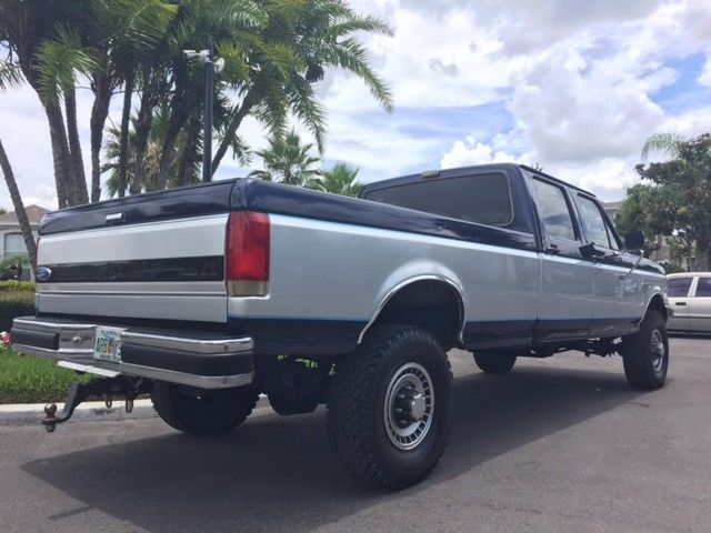 1989 ford f-350 crew cab 4x4 5 speed restored diesel no reserve
