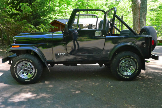 1984 jeep cj-7 - one owner, original paint, survivor, 42,000 documented miles