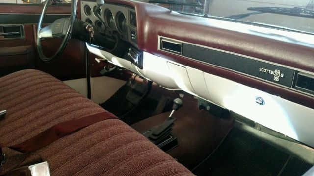 1986 chevrolet k 10 scottsdale