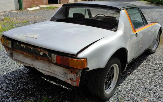 used 1970 porsche 914-6 with fiberglass chalon conversion body rolling chassis