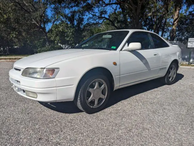1994 toyota corolla coupe white fwd manual bz-g