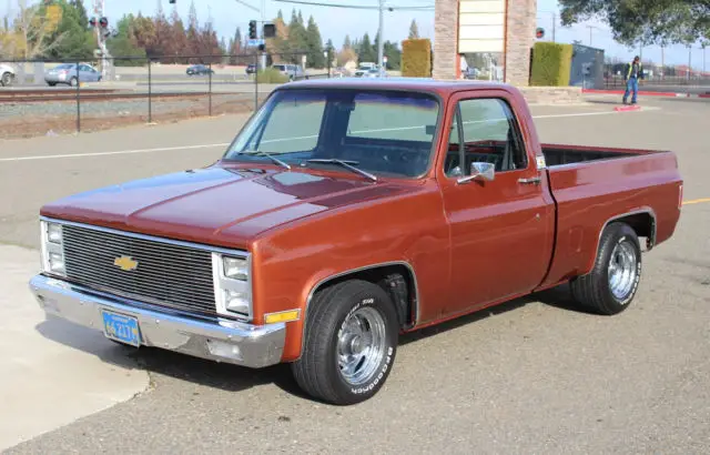 1973 chevy cheyenne pickup 350ci c10 a/c power steering disc brakes short bed