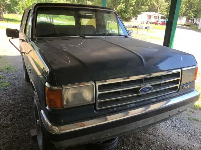 1989 ford bronco, blue eddie bauer edition. california & idaho west coast rig