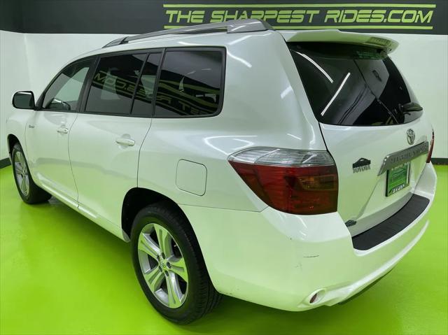 2008 toyota highlander sport