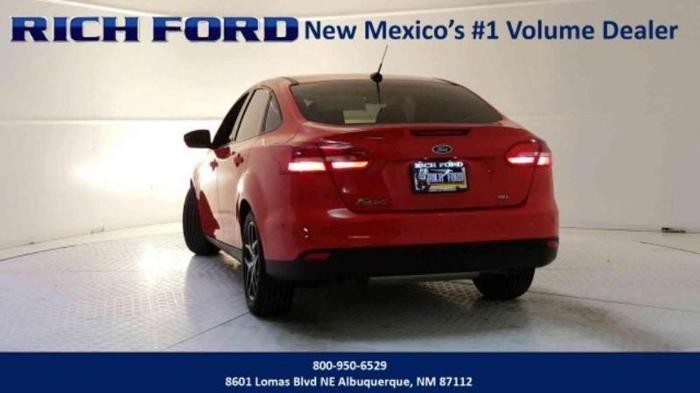 2017 ford focus sel sel 4dr sedan for sale in albuquerque, new mexico