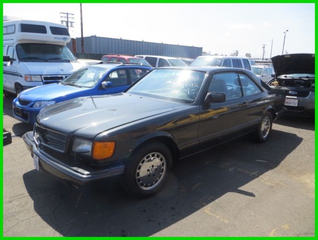 1989 mercedes-benz 560 2-door used 5.6l v8 16v automatic no reserve
