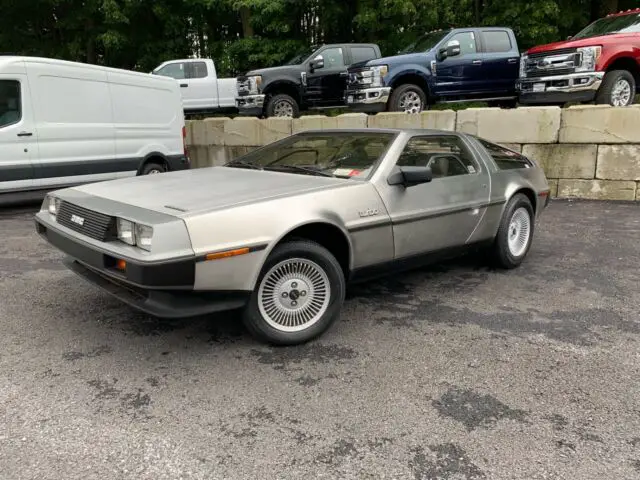 1982 delorean dmc turbo upgrade original paperwork garage kept no reserve!