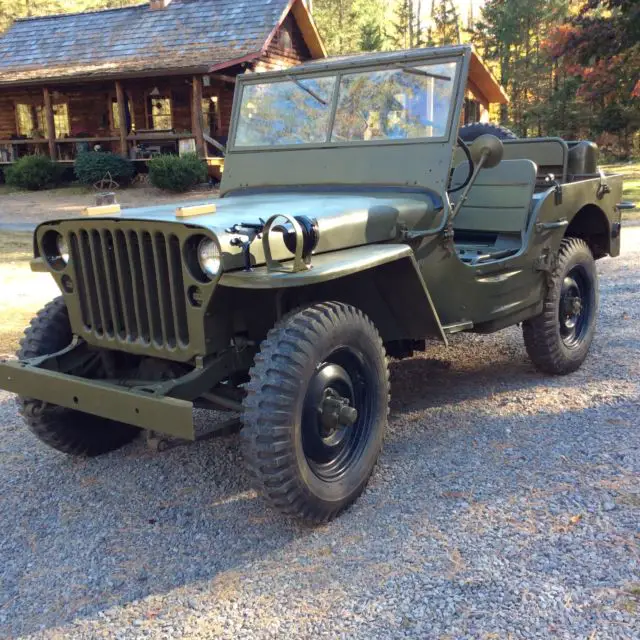 1944 willys mb military jeep gpw