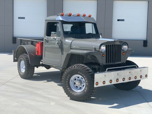 custom-1953 jeep willys pick up truck-4wd-blazer chassis