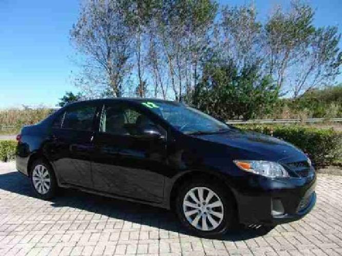 2012 toyota corolla le in coconut creek, fl