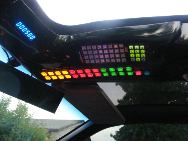 knight rider "kitt" replica vehicle