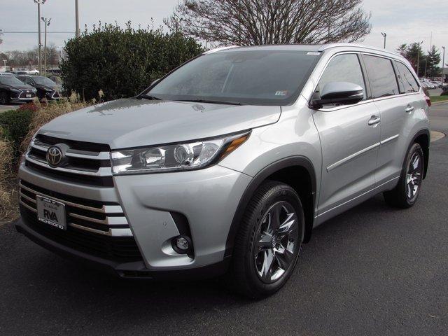 used 2019 toyota highlander limited platinum richmond, va 23235 for sale in richmond, virginia