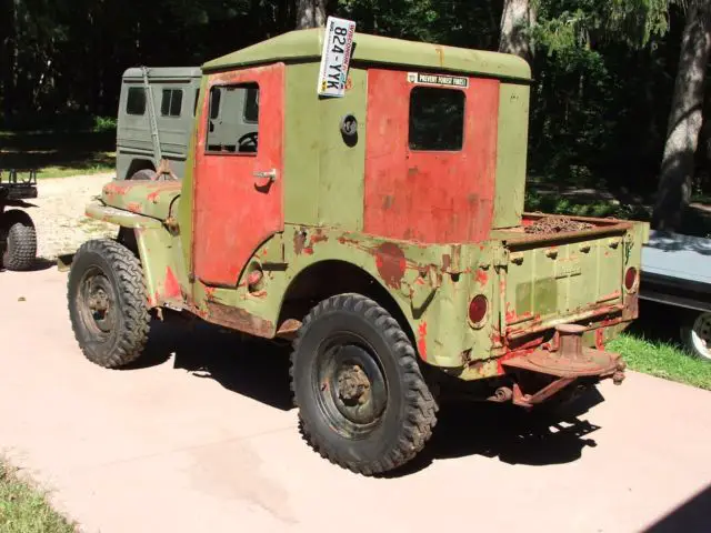 1945 willys jeep cj2a pto capstan winch
