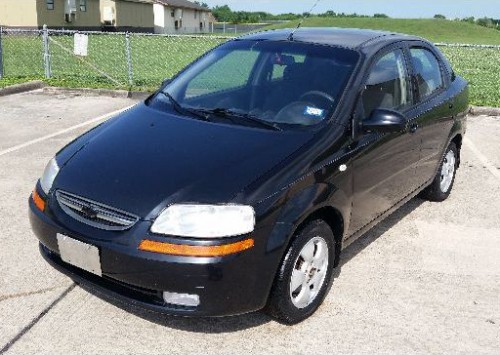 2007 chevrolet aveo lx in texas by owner