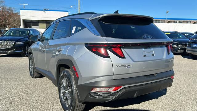 2024 hyundai tucson hybrid blue